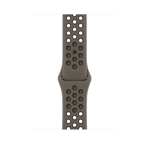 45mm Olive Grey/Black Nike Sport Band