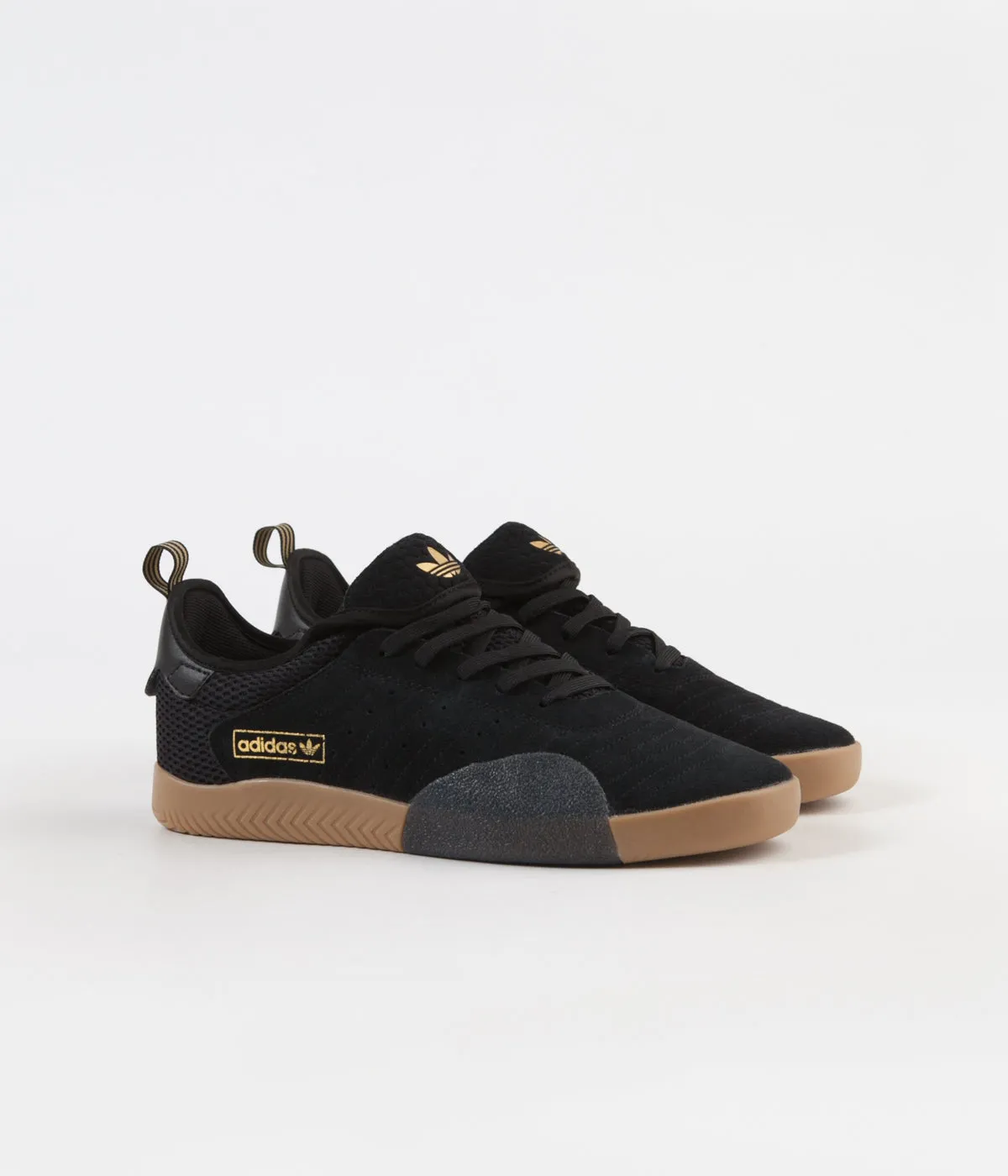 Adidas 3ST.003 Shoes - Core Black / Gold Metallic / Core Black