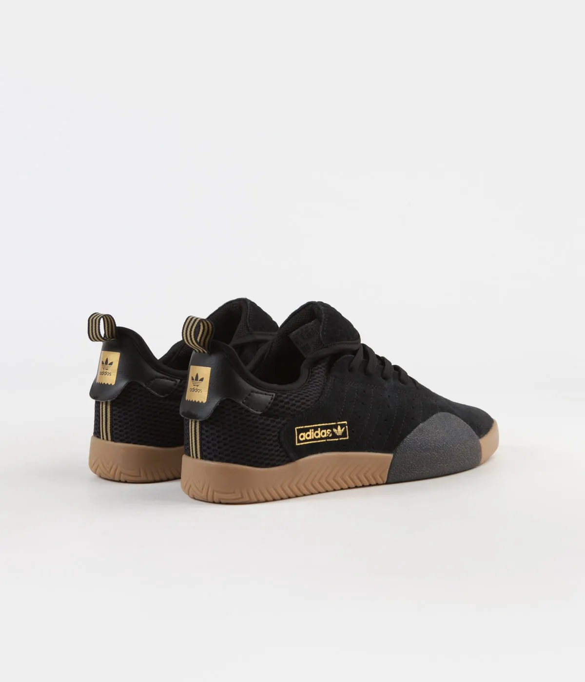 Adidas 3ST.003 Shoes - Core Black / Gold Metallic / Core Black