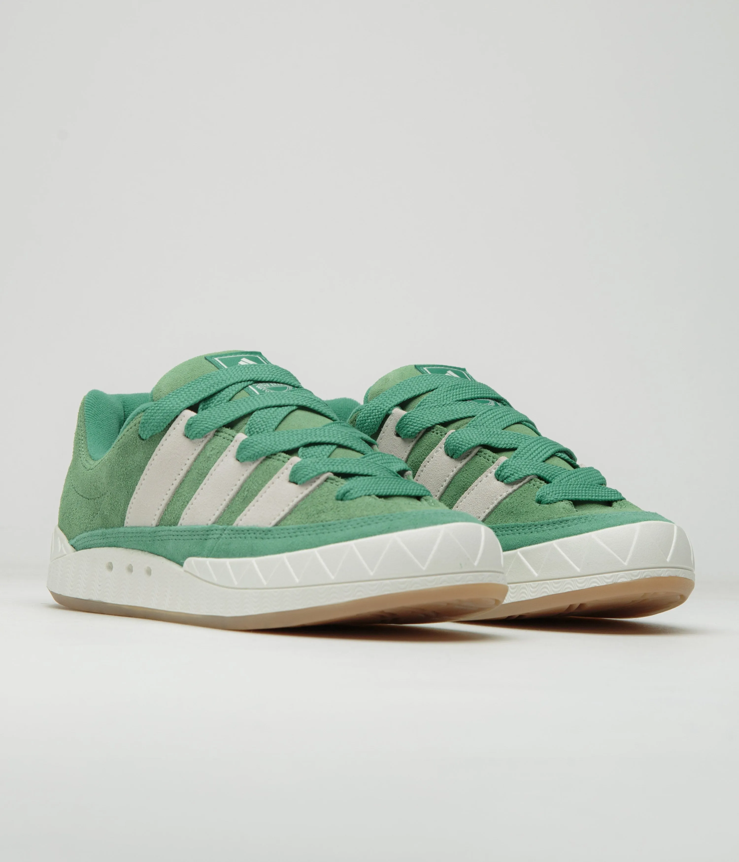 Adidas Adimatic Shoes - Preloved Green / Core White / Semi Court Green