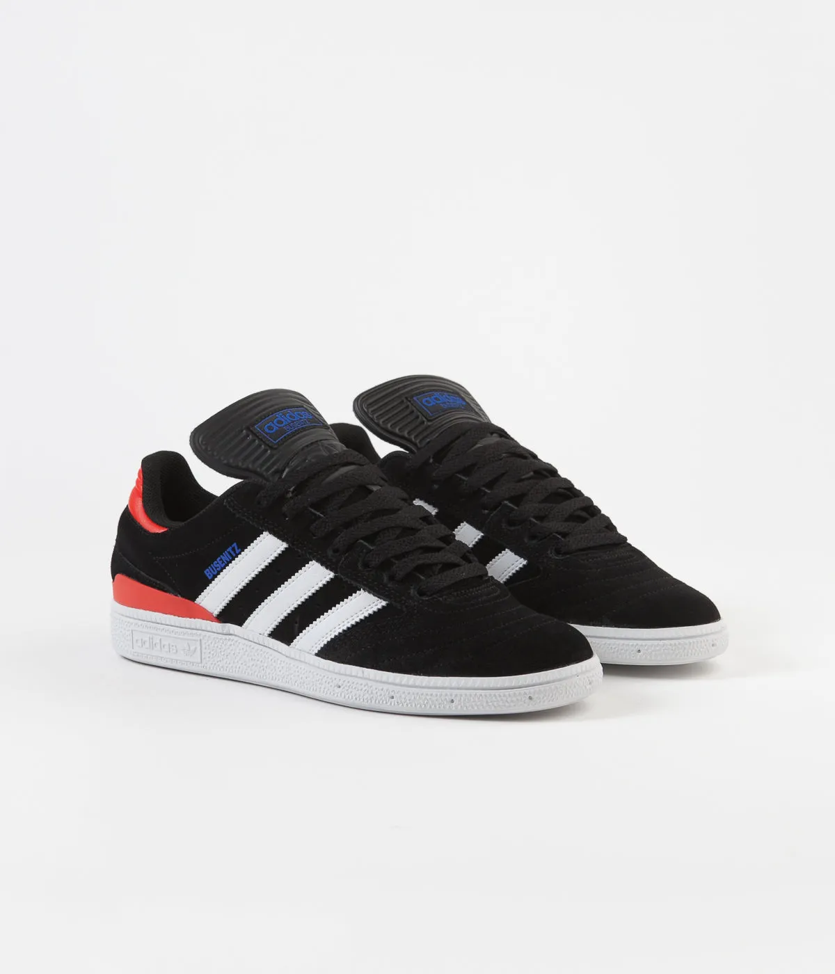 Adidas Busenitz Shoes - Black / White / Blue