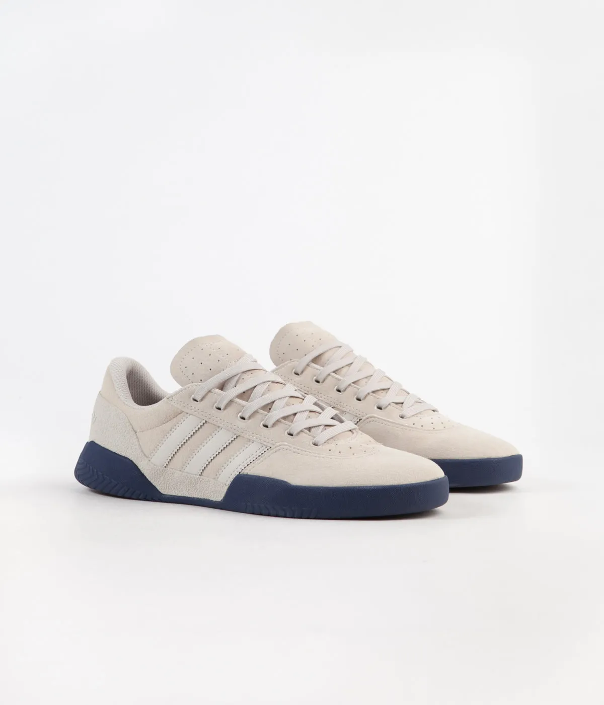 Adidas City Cup Shoes - Clear Brown / Dark Blue / Clear Brown