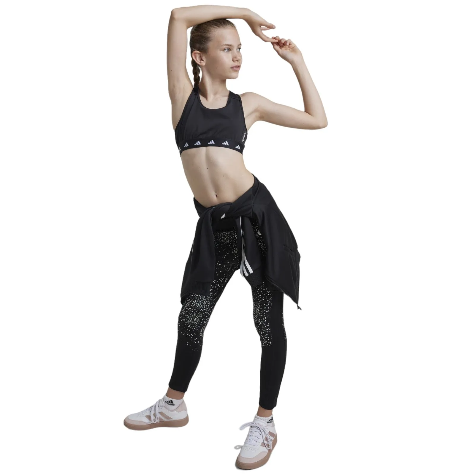 adidas TECHFIT Power React Girls Bra