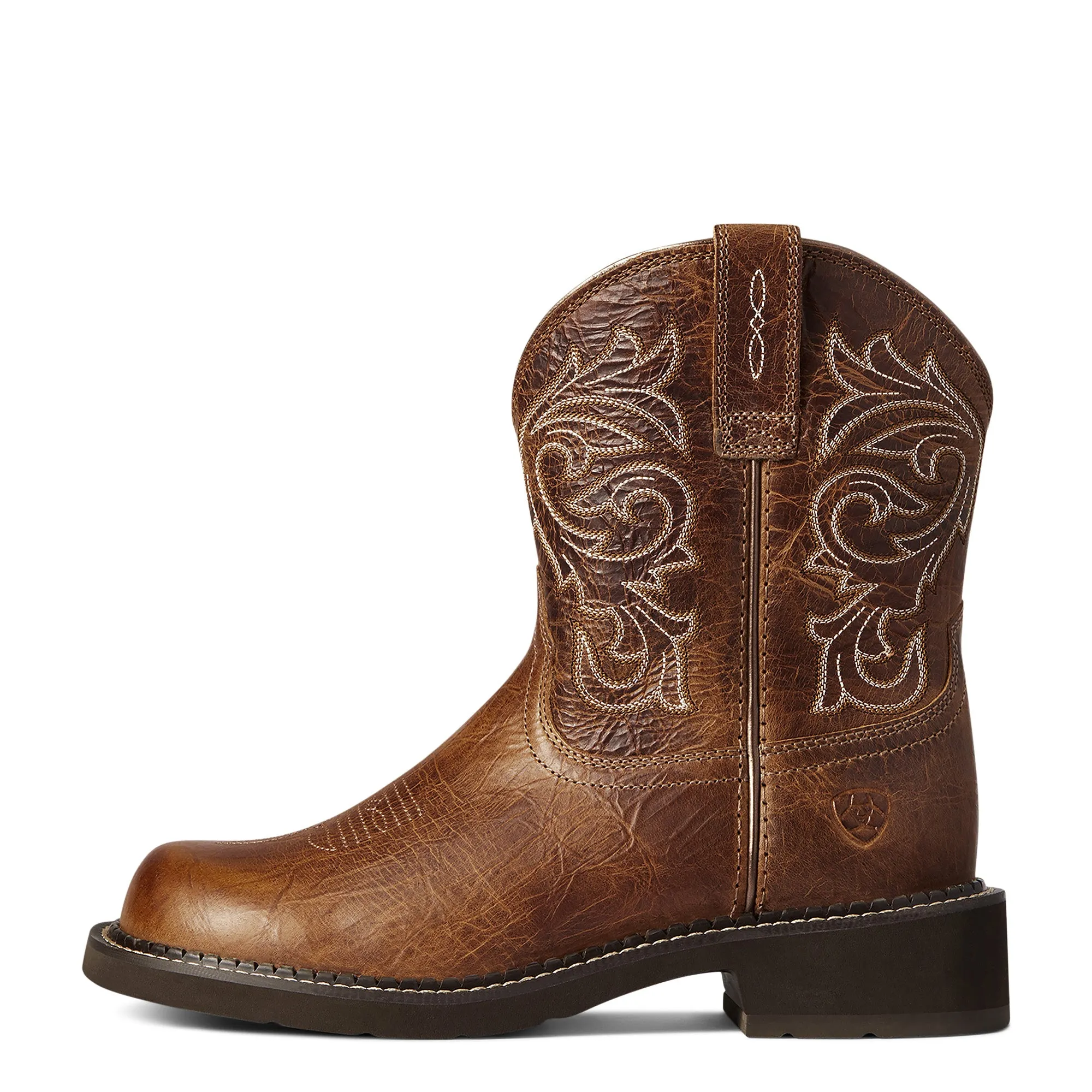 Ariat Ladies Fatbaby Heritage Mazy Cracked Cottage Western Boots 10038378