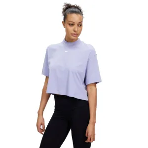 Boxy Mock Neck Top - Womens