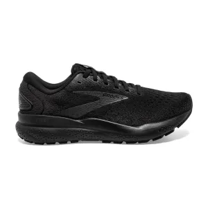 Brooks Ghost 16 Wide (Womens) - Black/Black/Ebony