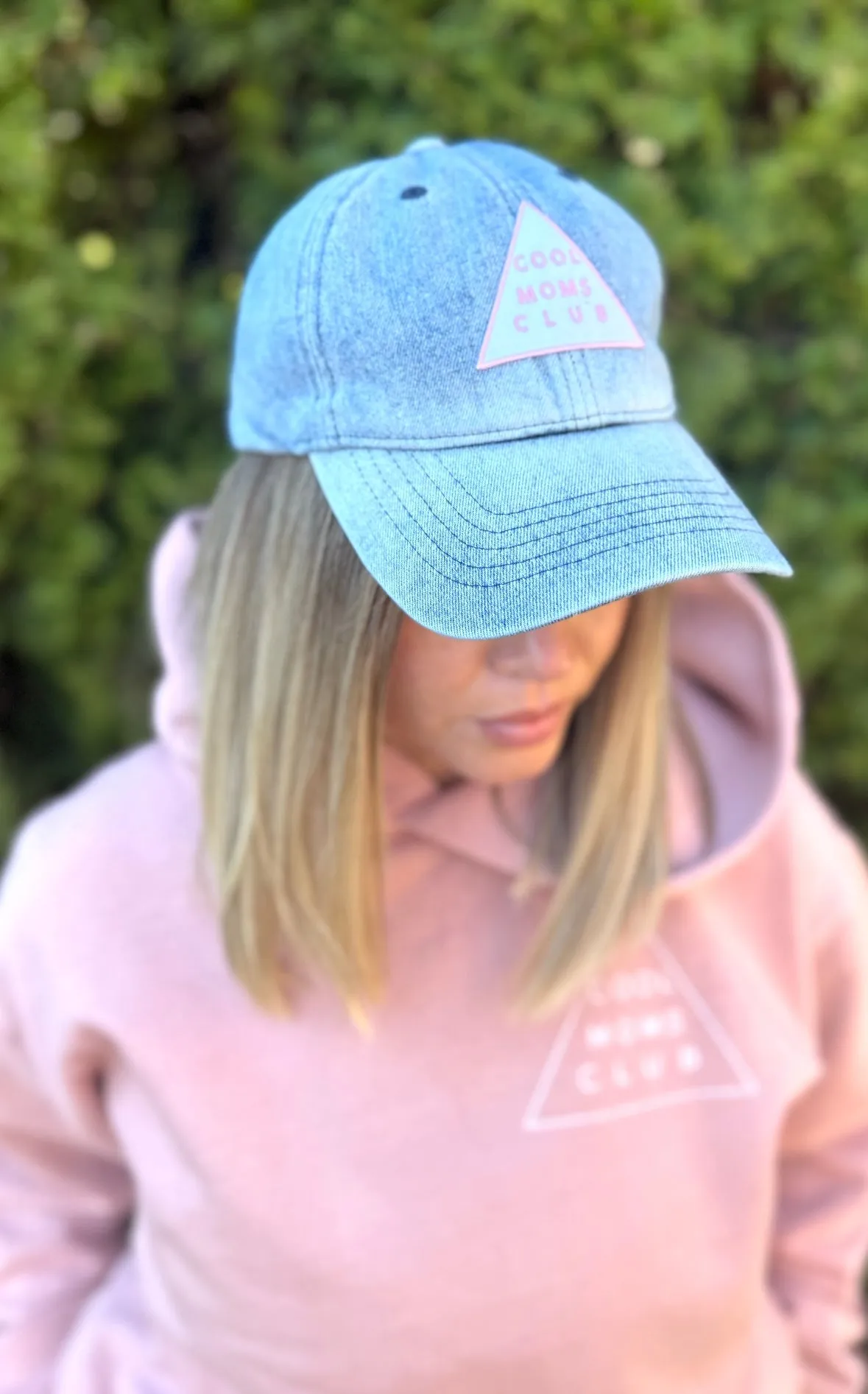 Cool Moms Club Denim Cap