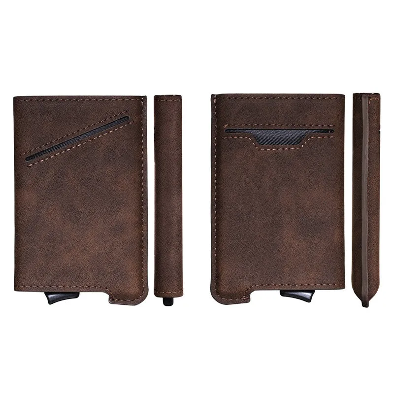 Madison Brown Slim Wallet