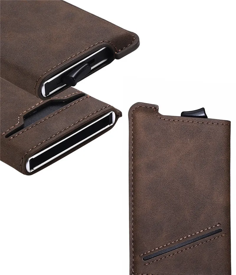 Madison Brown Slim Wallet