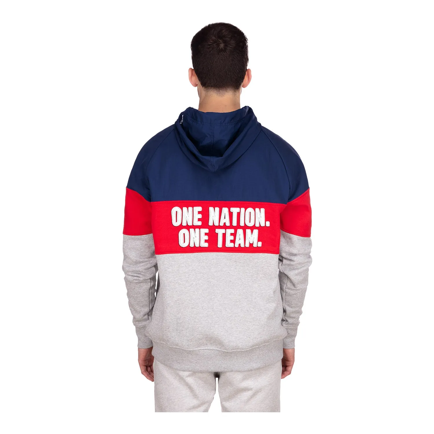 Men's New Era USWNT Tri-Color Hoodie