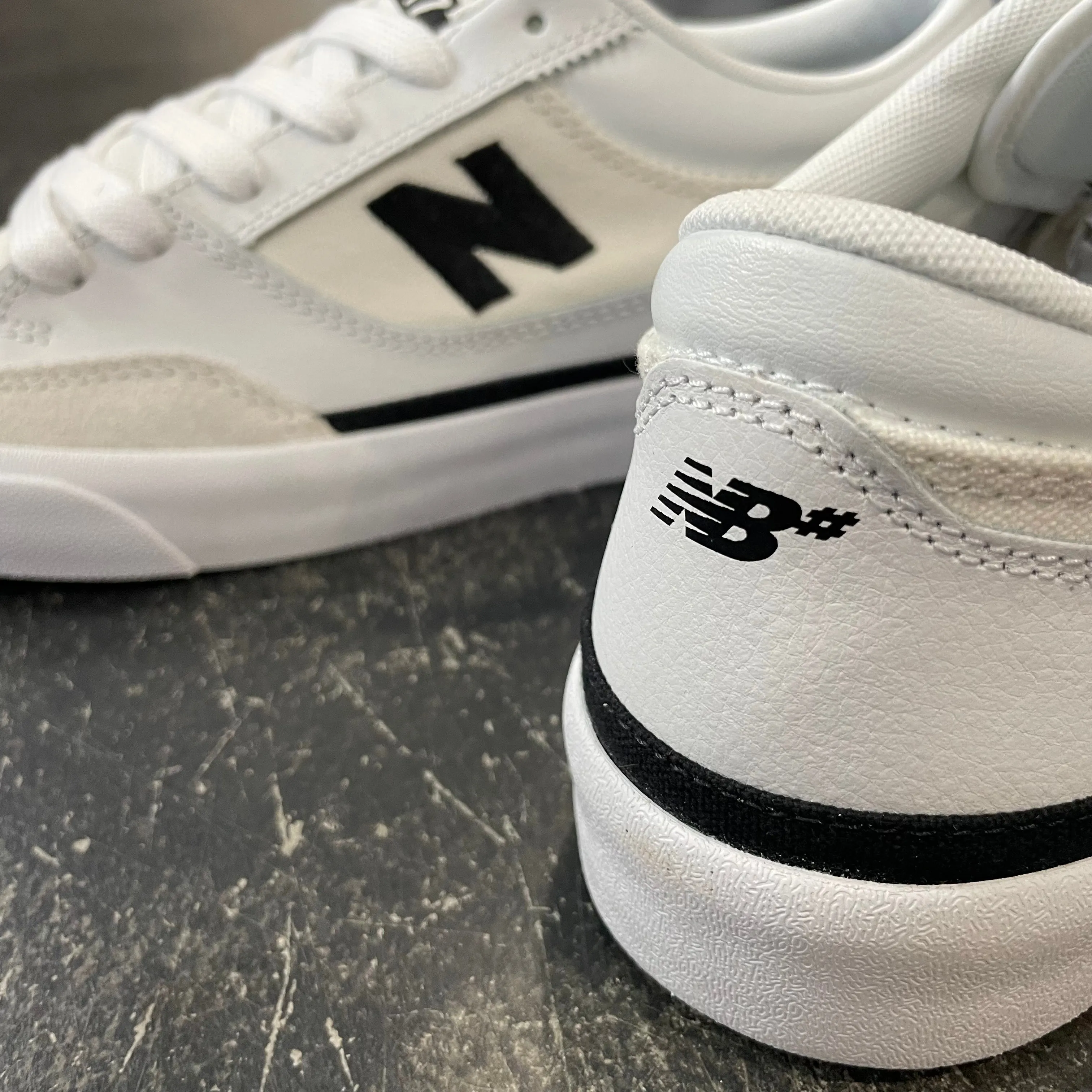 New Balance Numeric 417 Villani Low White/Black