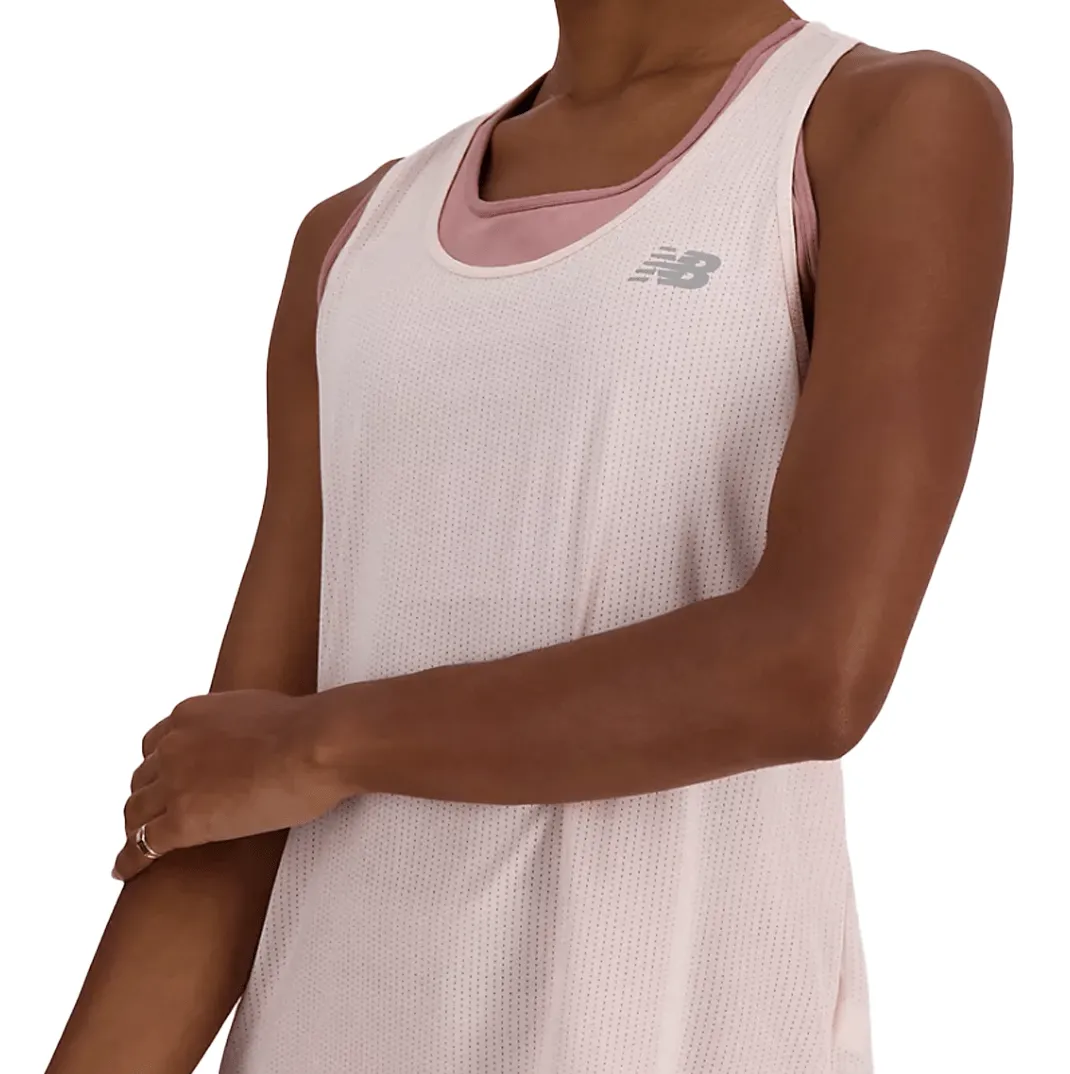 New Balance Women's New Athletics Tank - Pink SS24