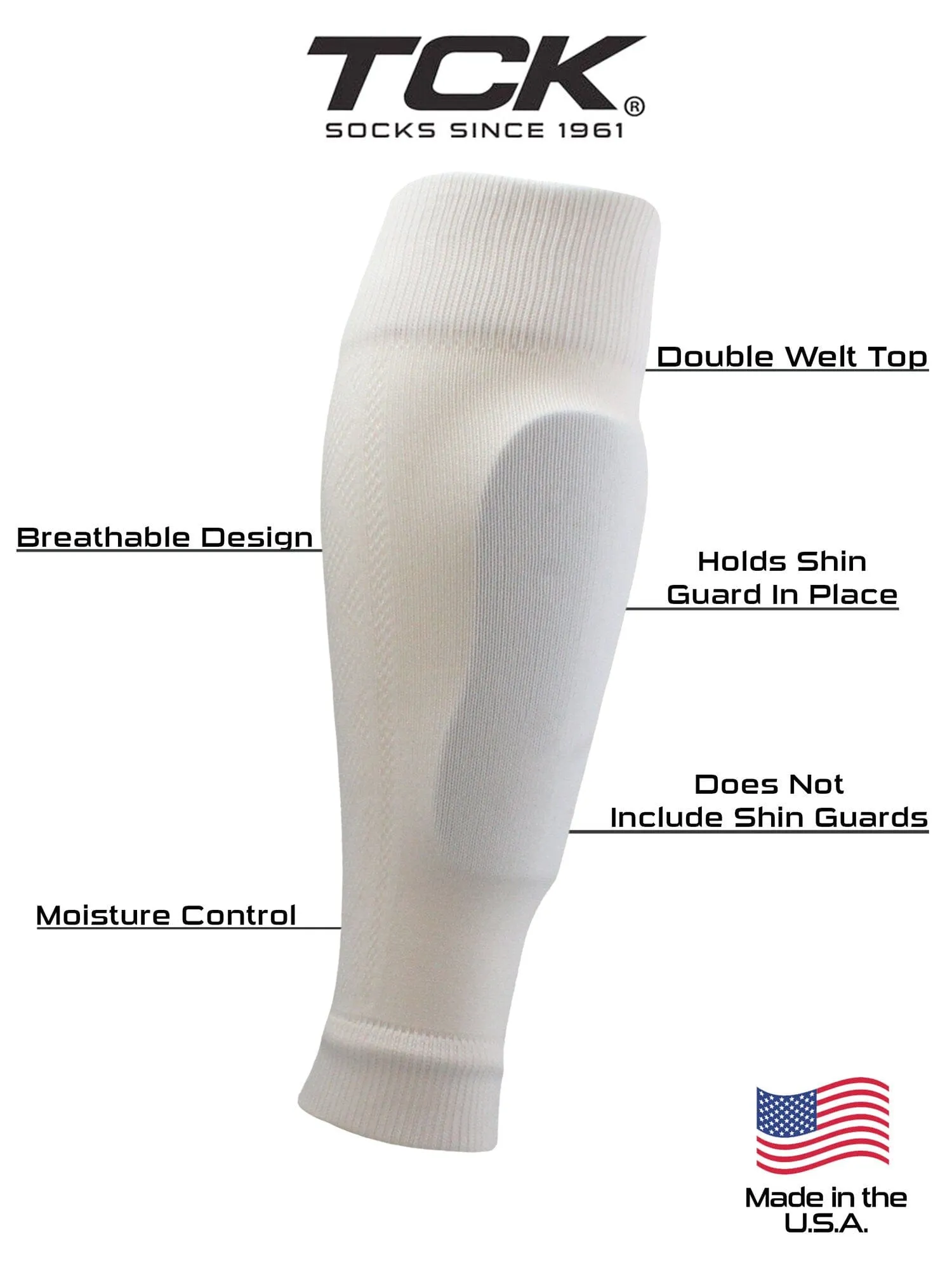 Soccer Leg Sleeves for Shin Guards