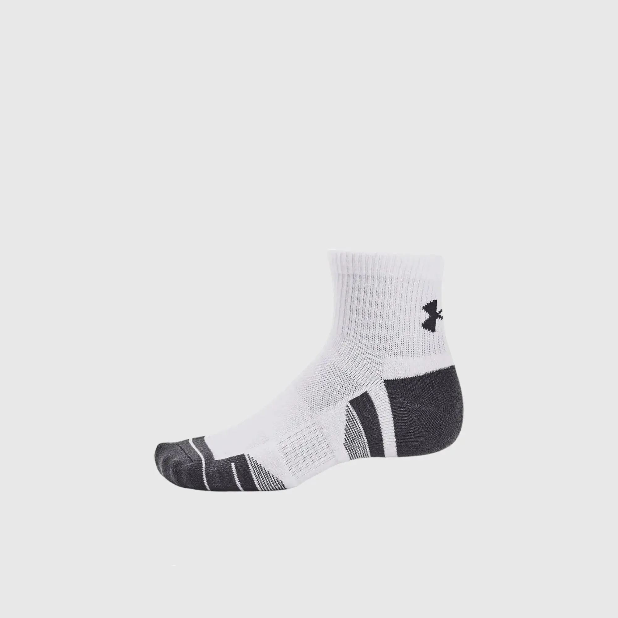 Under Armour Unisex PERFORMANCE TECH 3PK QTR White