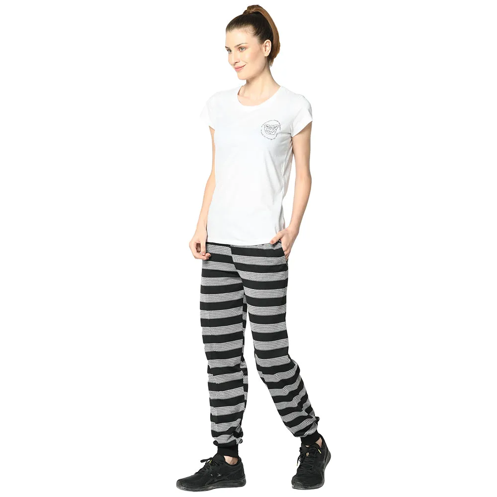 Vimal Jonney Black Trackpant For Women's