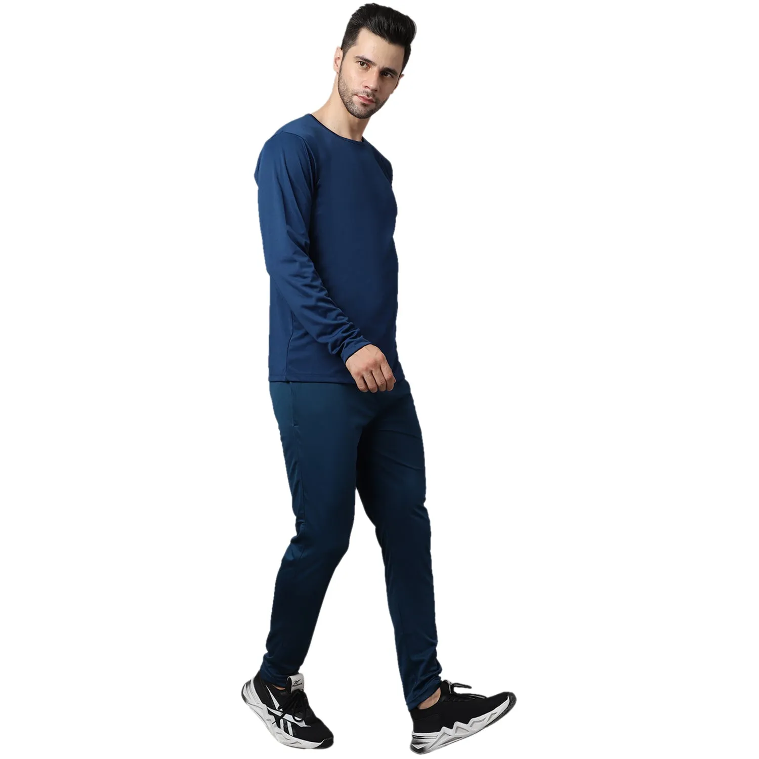 Vimal Jonney Dryfit Lycra Blue Tracksuit for Men