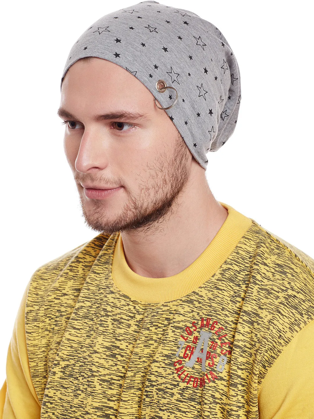 Vimal Jonney Grey colour caps for Men